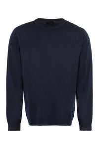 Merino wool crew-neck sweater